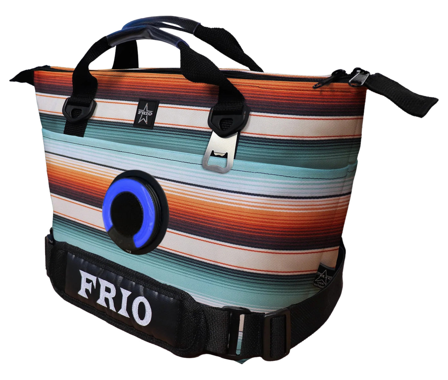 Frio Cooler with Bluetooth Color Changing Speaker