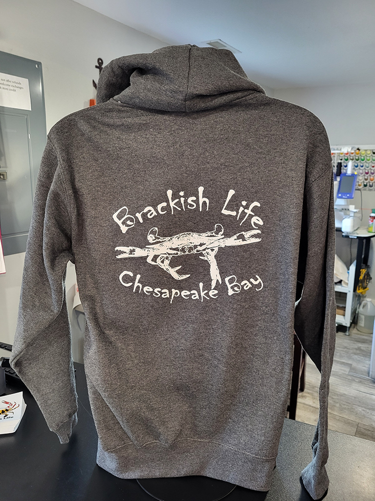 Charcoal Tailgate Hoodie with Neoprene Beverage Holder