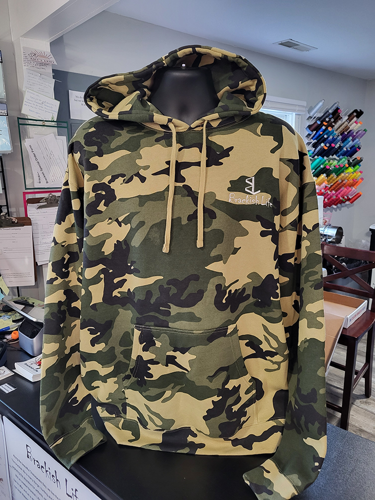10 oz. Heavyweight Army Camo Hoodie