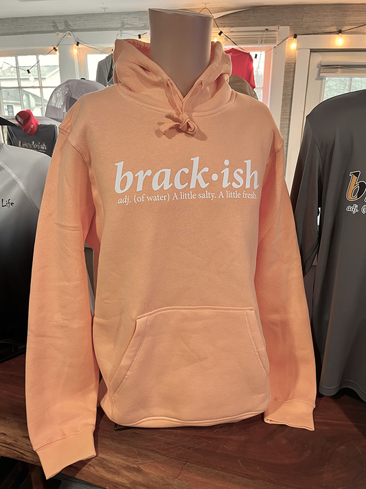 Brackish Life Cantaloupe Hoodie