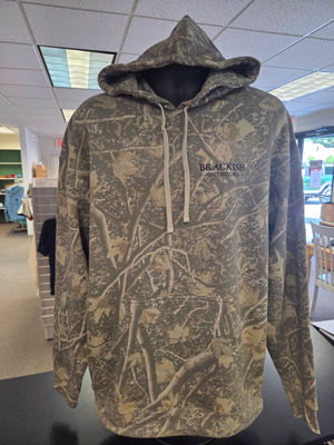 10 Oz Heavyweight Deadwood Tree Camo with Our "Endless Pursuit " Logo
