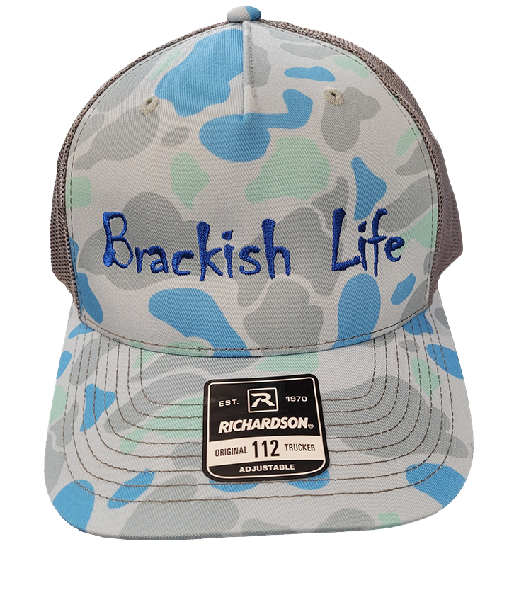 Brackish Camo Trucker Hat