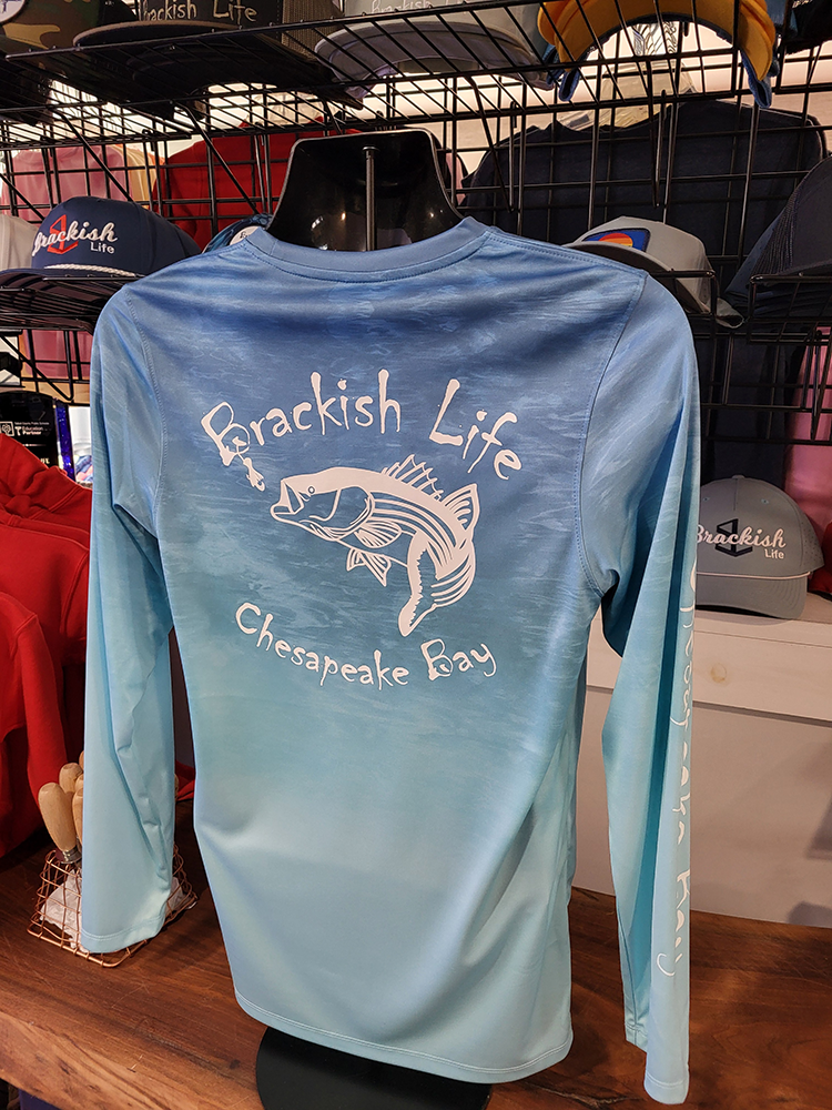 Oceanic Fade Performance Long Sleeve Crew