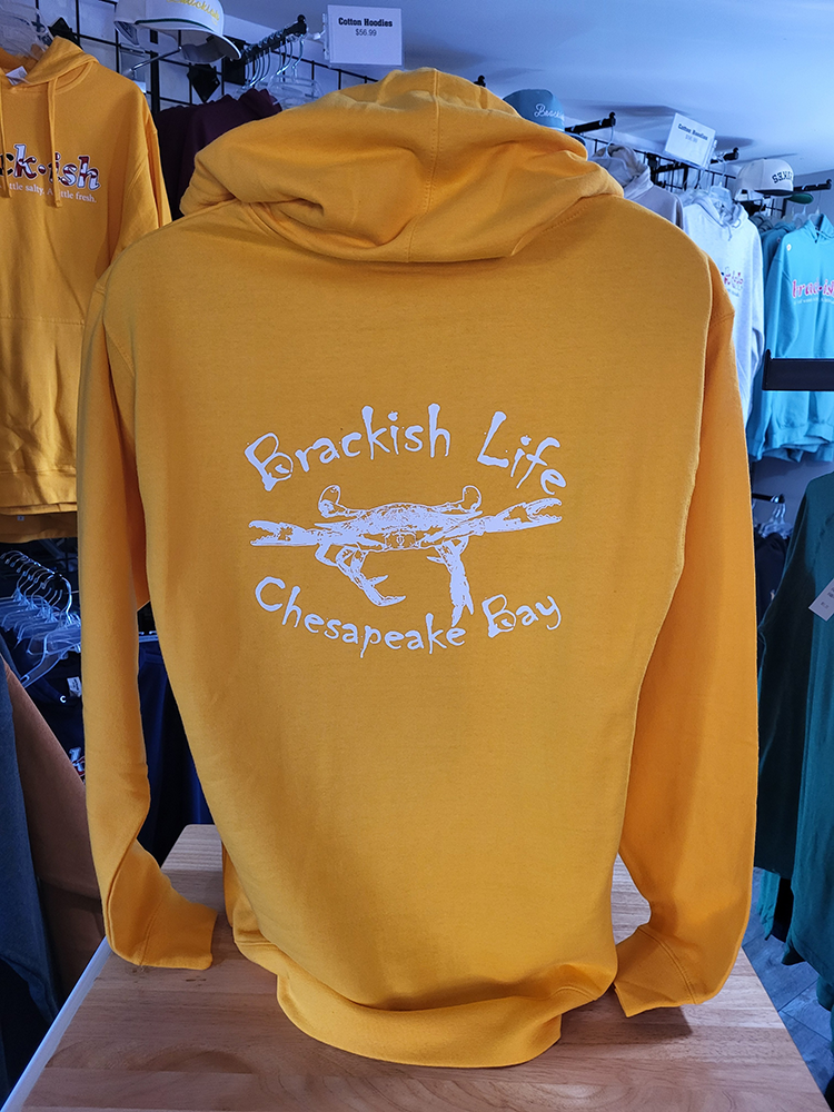 Brackish Life Gold Hoodie