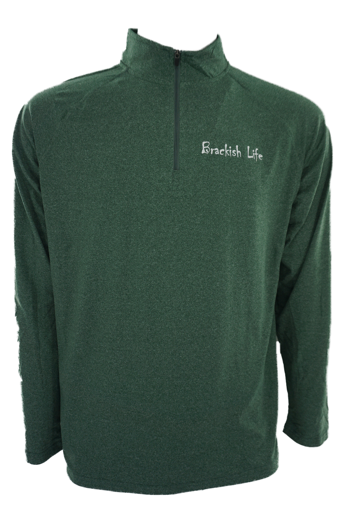 Heather Green Quarter Zip Men s Brackish Life