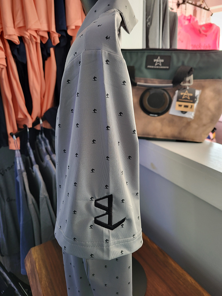 Grey Pine ree Adidas Polo