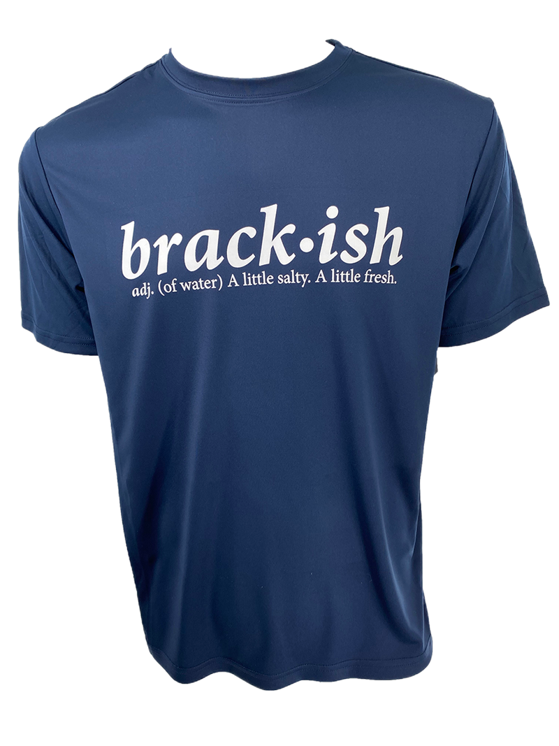 White Logo Short Sleeve UV Shirt