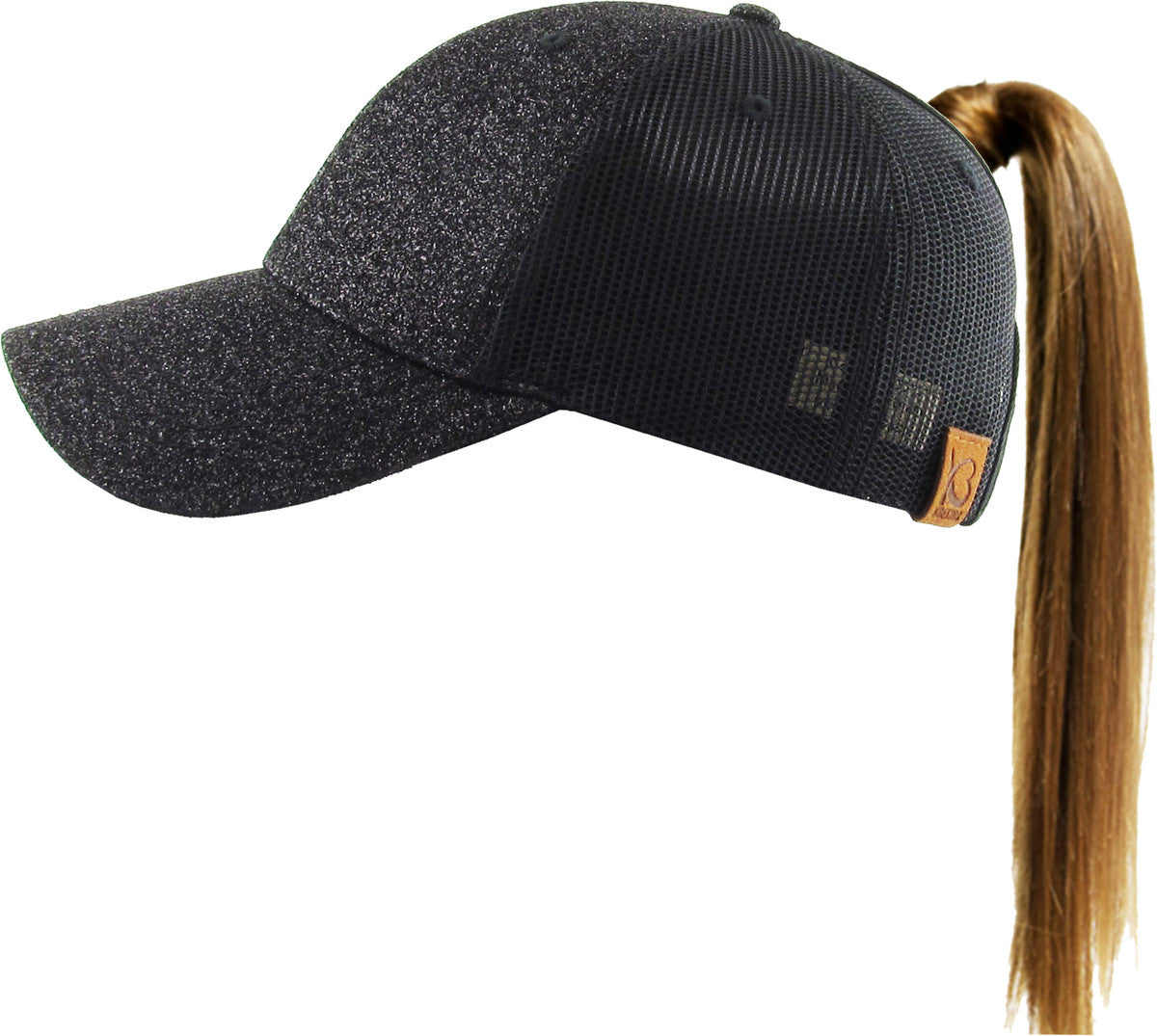 Glitter A Little Salty, A Little Fresh Ponytail Hat