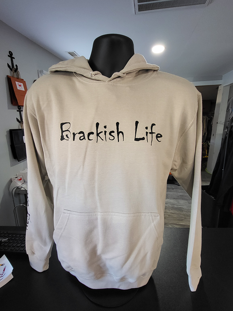 Brackish Life Stone Hoodie