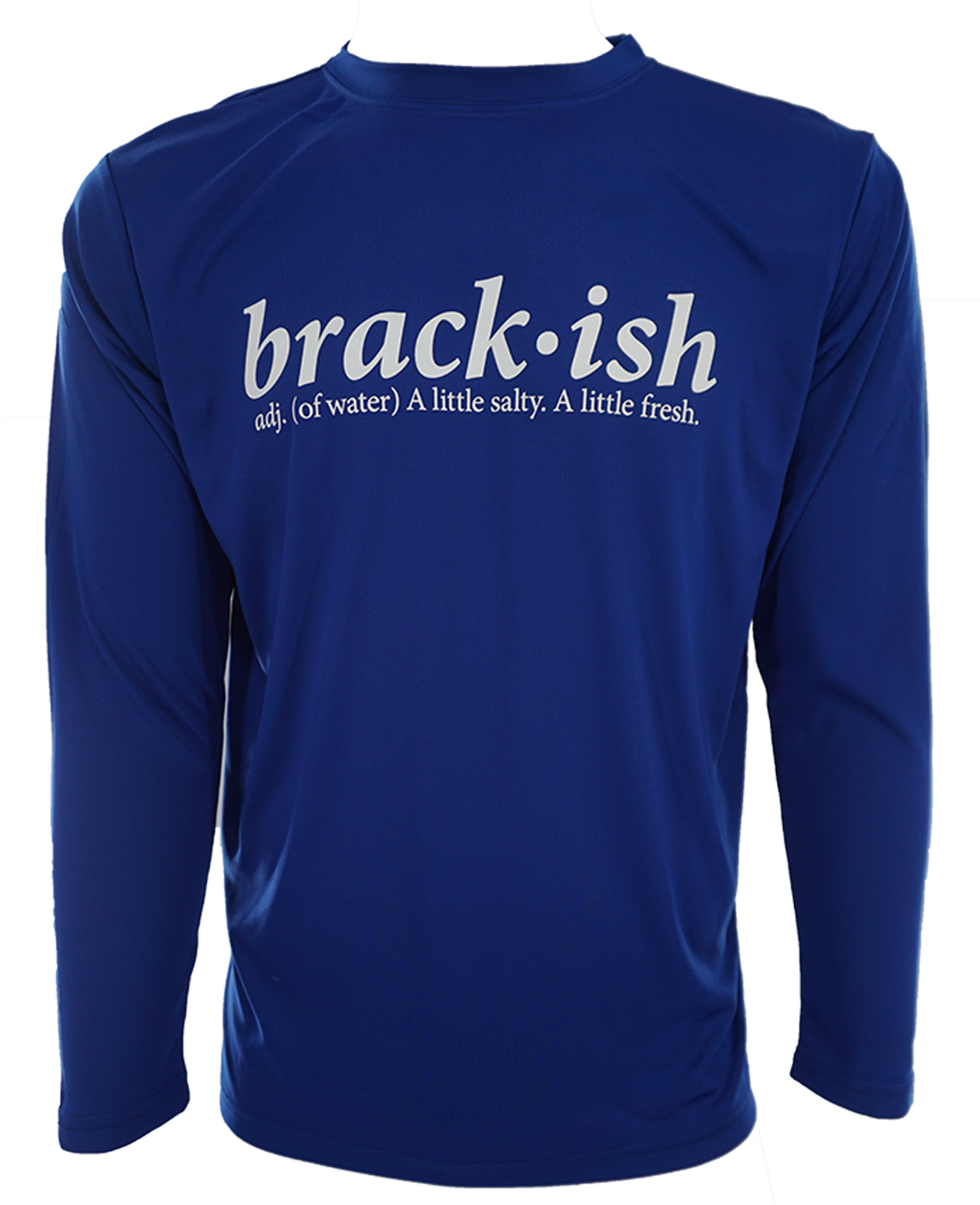 Chesapeake Retriever White Logo Long Sleeve Crew