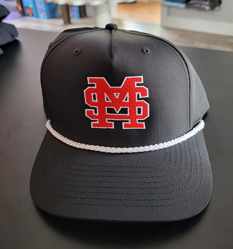 Saints Black Rope Hat