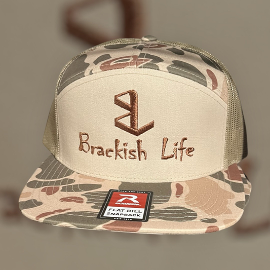 Camo Flat Bill Hat