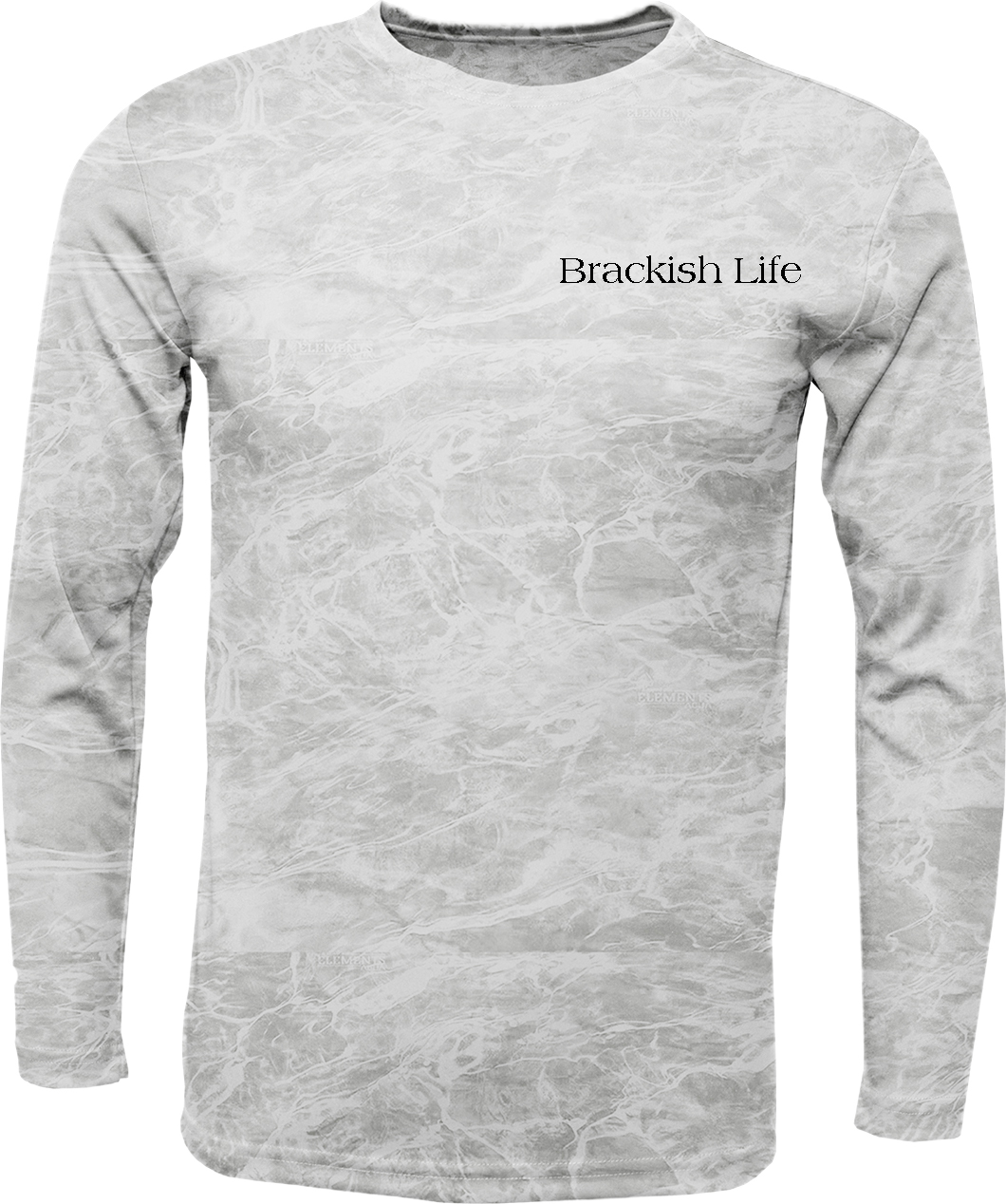 Bonefish Slightly Salty Crab Performance Long Sleeve Crew