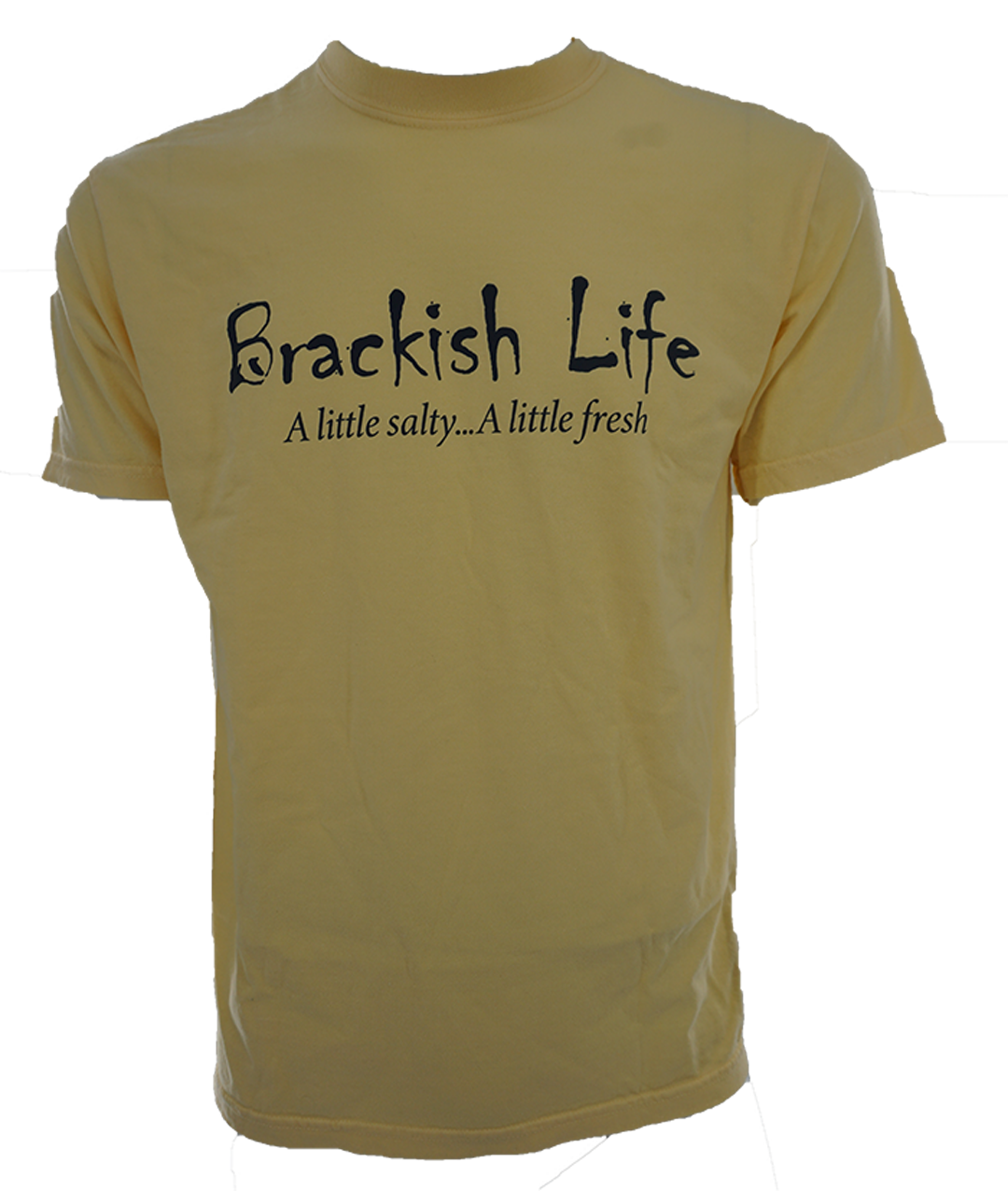 Butter and Navy Crab Comfort Colors T-Shirt