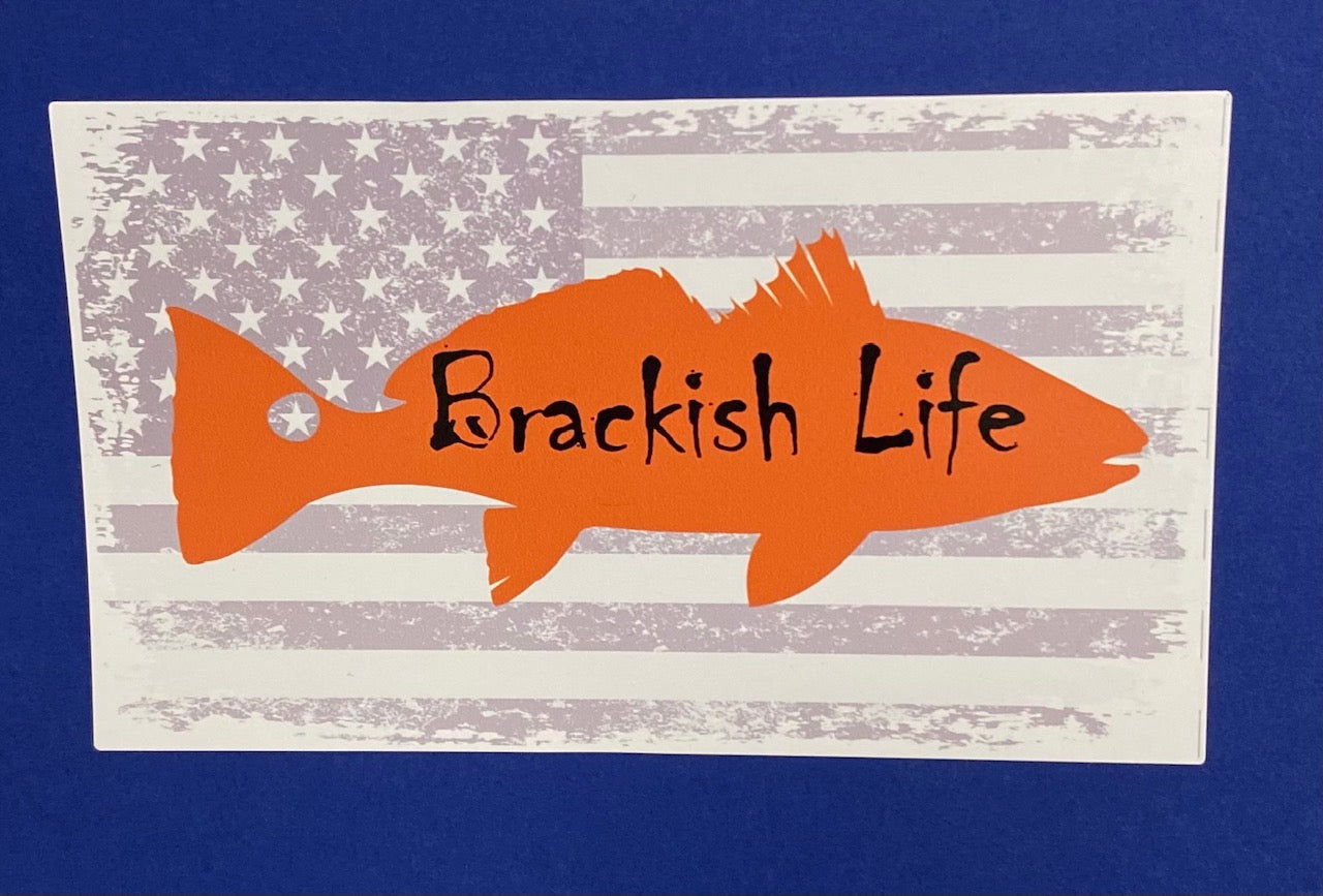 USA Redfish Decal
