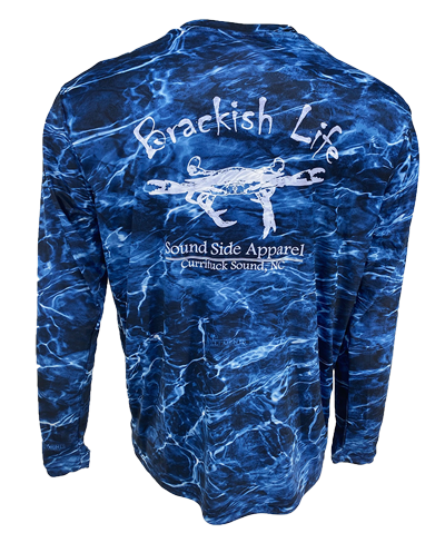Marlin Sound Side Long Sleeve Crew