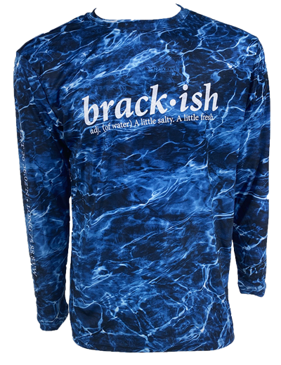 Marlin Sound Side Long Sleeve Crew