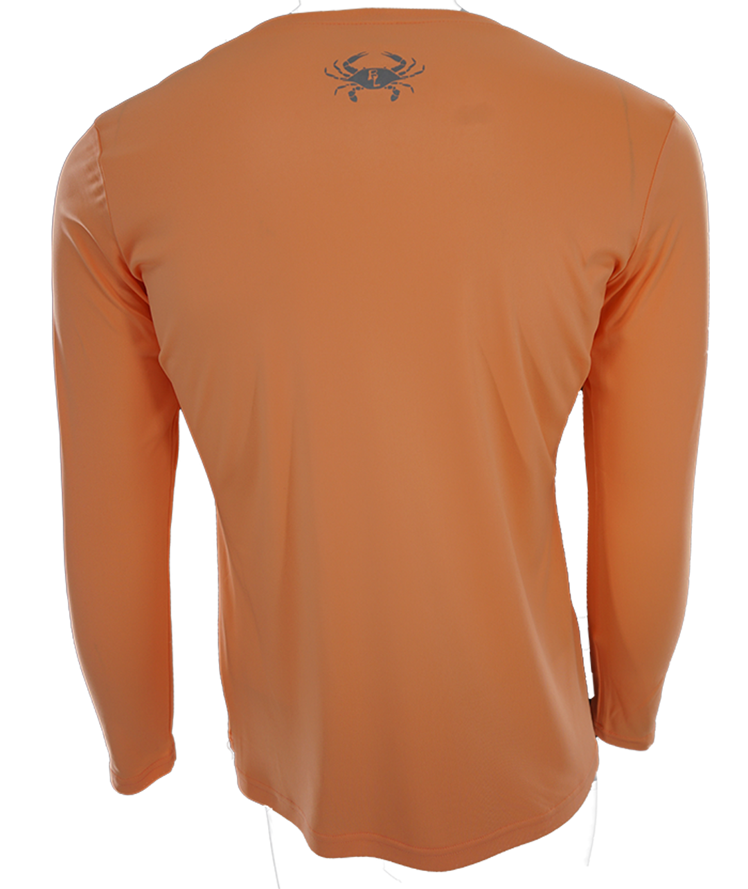 Peach Performance Ladies Long Sleeve Crew