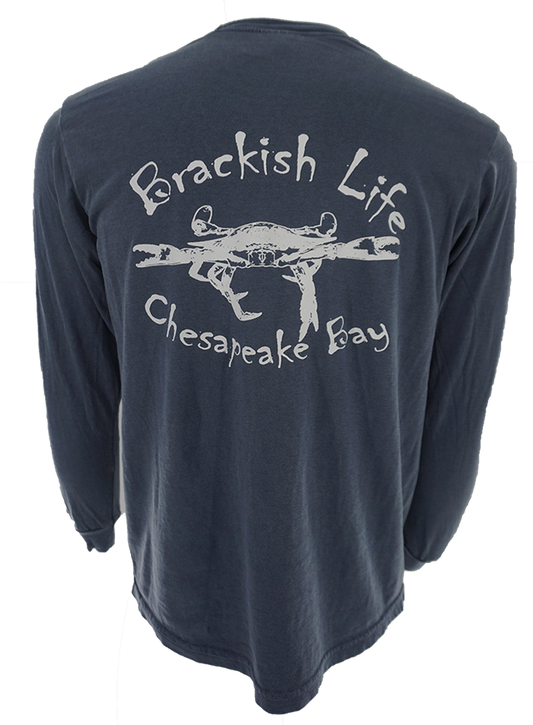 Long Sleeve Maryland Crab Comfort Colors T-Shirt