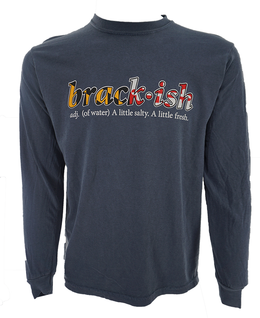 Long Sleeve Maryland Crab Comfort Colors T-Shirt