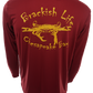 Maroon and Gold Performance Long Sleeve Crew