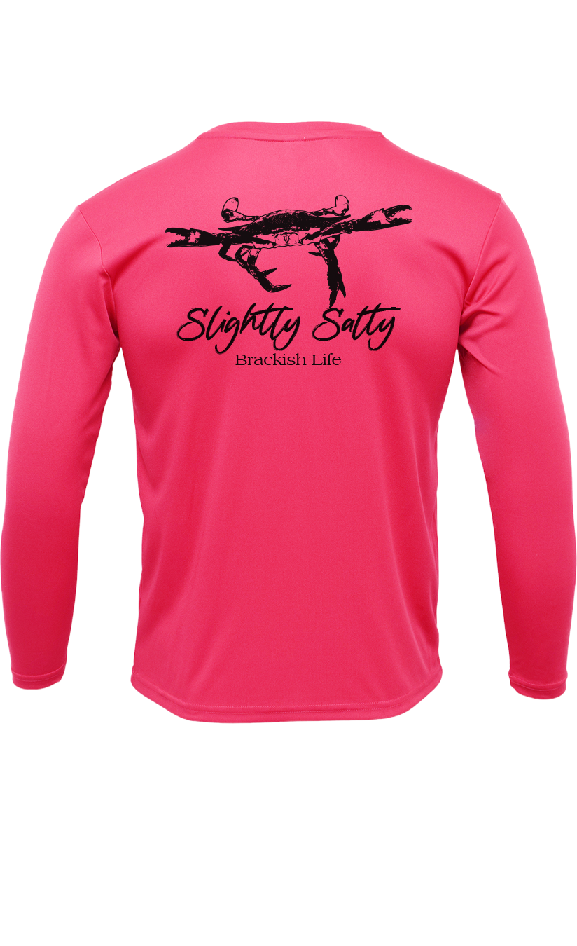 Slightly Salty Performance Long Sleeve Crew