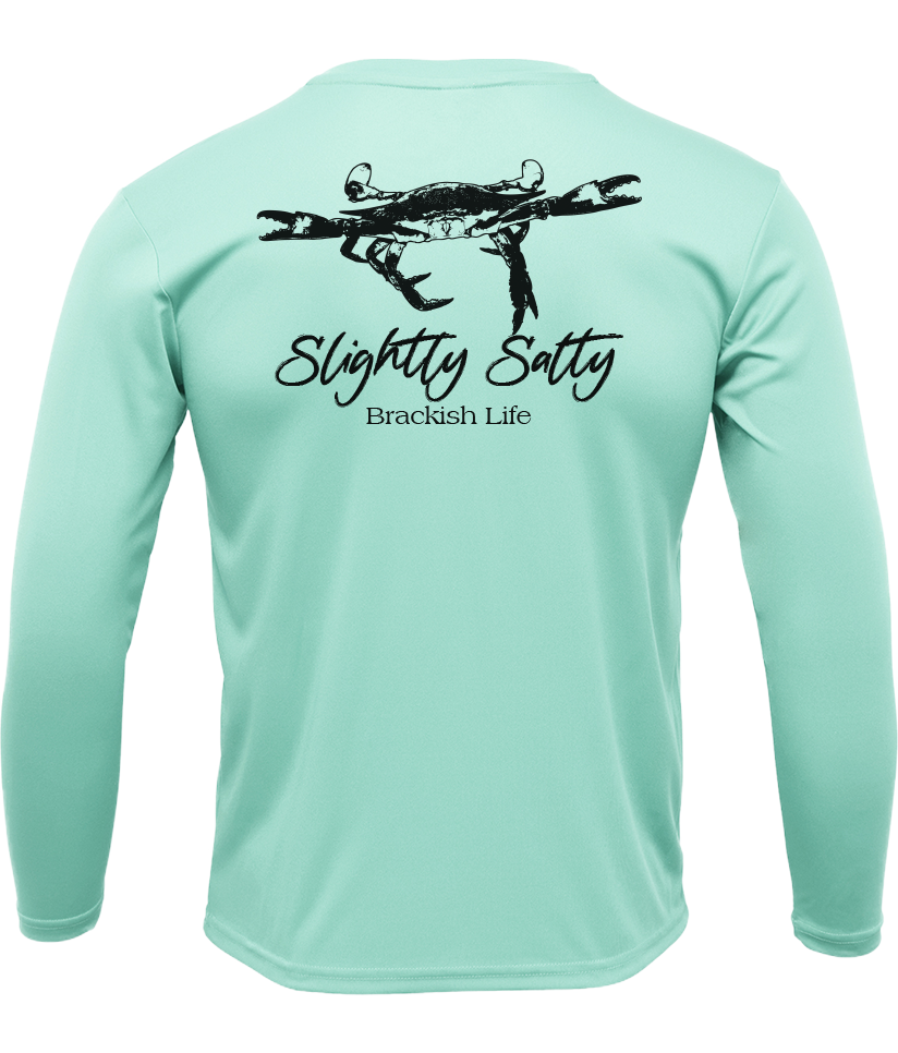 Slightly Salty Performance Long Sleeve Crew