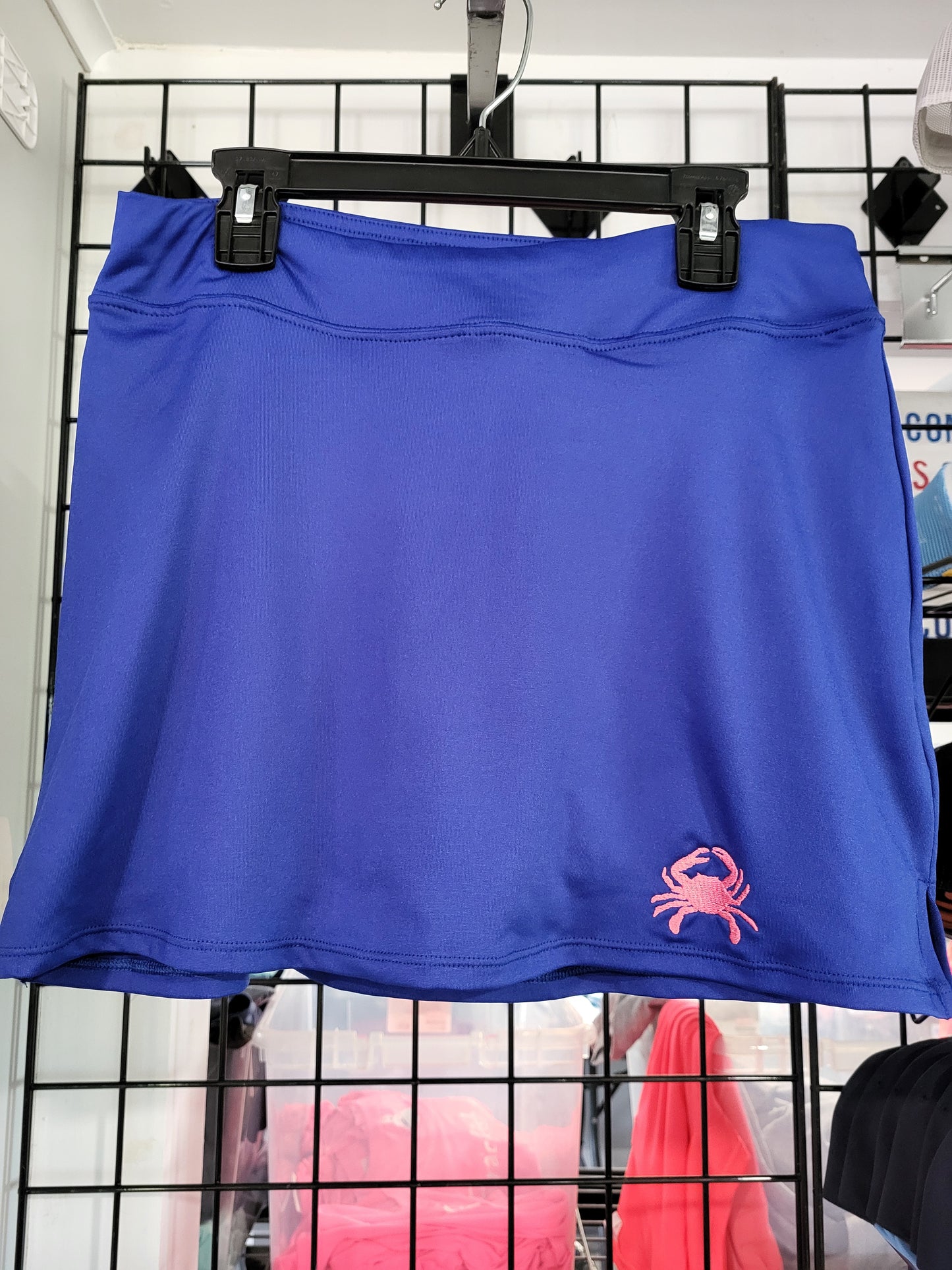 Embroidered Crab Skort