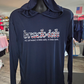 250 Navy Performance Long Sleeve UV Hoodie
