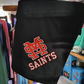 Saints Black Stadium Blanket
