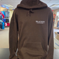 8.5 Oz Brown Cotton Poly Hoodie