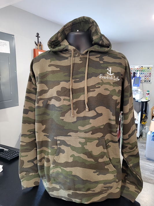 10 oz. Heavyweight Forest Camo Hoodie