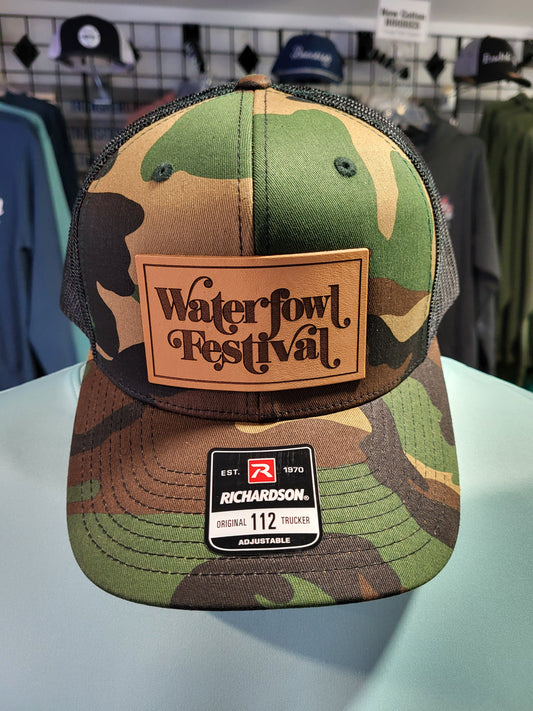 Waterfowl Camo  Patch Hat