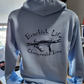 Brackish Life Sky Bue Hoodie
