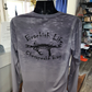 Charcoal Fade Performance Long Sleeve Crew