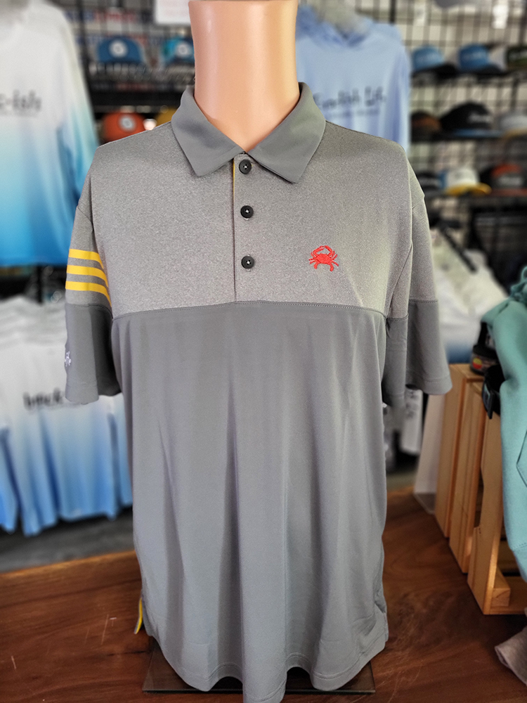 Grey Adidas Polo