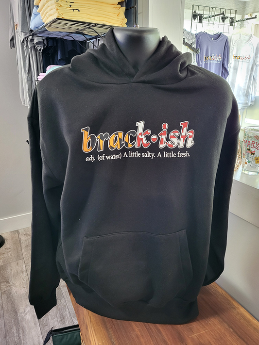 Black Cotton Hoodie