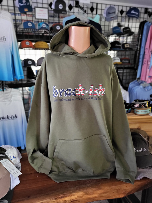 USA Military Green Hoodie