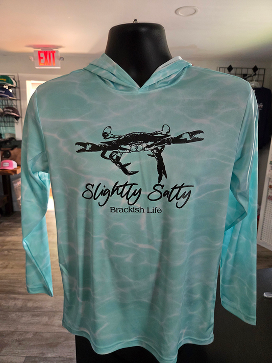 Youth Seafoam Nature Collection UV Hoodie