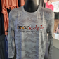 Grey Water Camo Performance Long Sleeve Crew