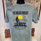 Dusty Green T-shirt with Our Outdoors Endless Pursuit Logo