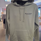 8.5 Oz Dusty Sage Hoodie with our Camo Crab Logo