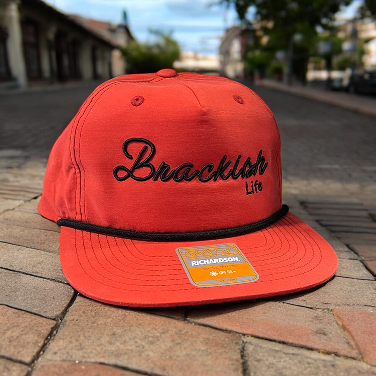 Brackish Orange Puff Rope Hat – Brackish Life