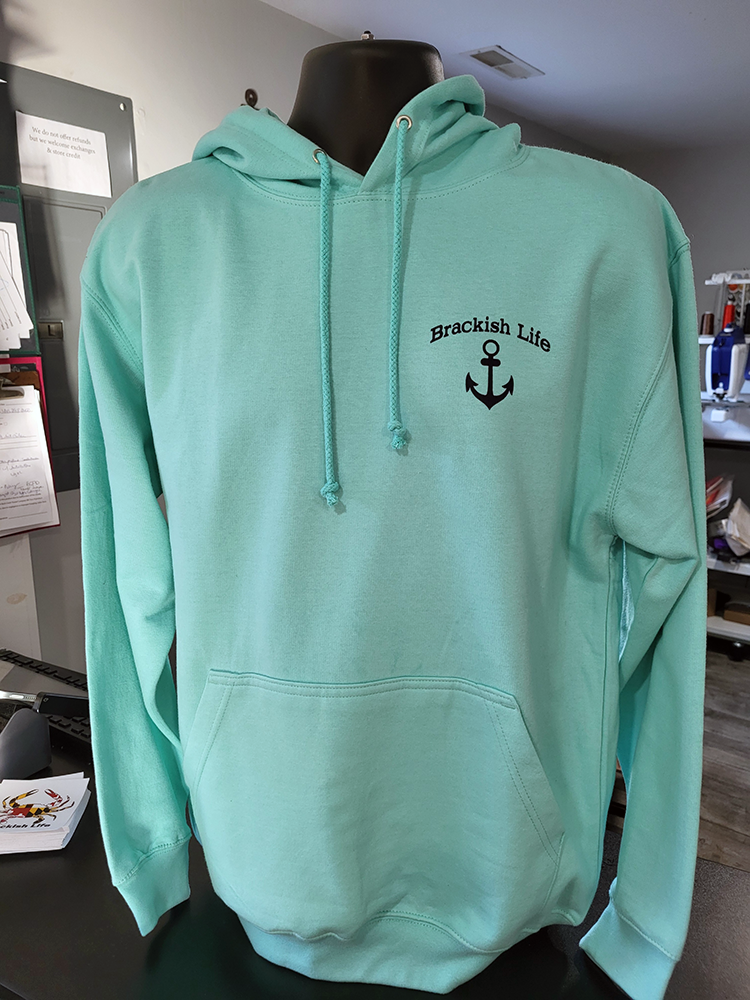 Brackish Life Peppermint Hoodie