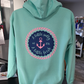 Brackish Life Peppermint Hoodie