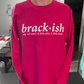 Hot Pink Crew Neck