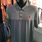Men's Heathered 3 Stripes Colorblocked Adidas Polo