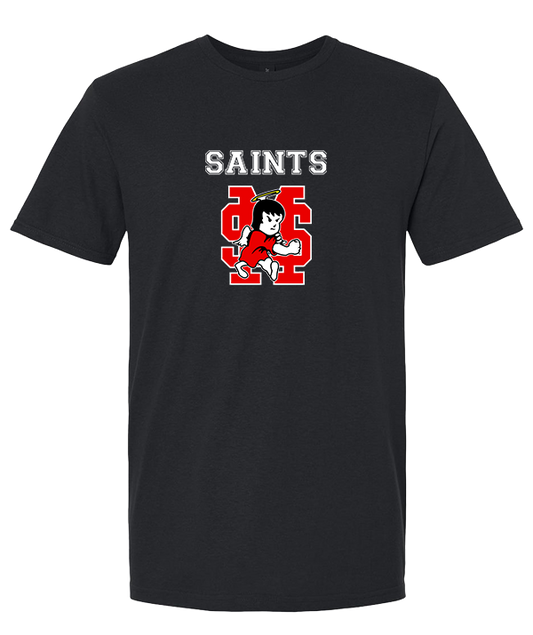 Saints Black T-Shirt