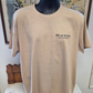 Sand T-shirt with Our "Tied to the Tide" Fishing Logo