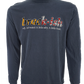Long Sleeve Maryland Crab Comfort Colors T-Shirt